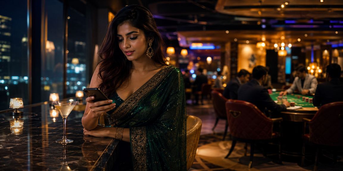 ময়মনসিংহের নাইট মার্কেটে মোবাইলে ক্যাসিনো ব্যবহার করছেন একজন ব্যবহারকারী