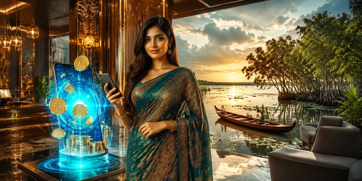 সুন্দরবনের পটভূমিতে বেটিং অভিজ্ঞতা উপভোগ করছেন একজন বাংলাদেশি ব্যবহারকারী